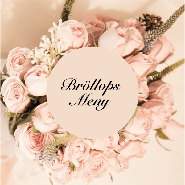 Kort bröllopsmeny