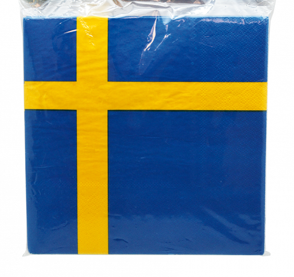 Sverigeservetter (20-pack)